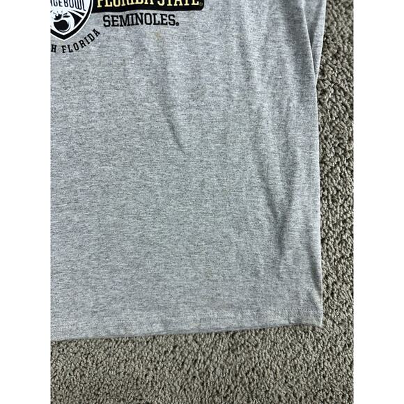 Michigan Wolverines Shirt Mens Large Gray Orange Bowl Champions Vs Seminoles - Picture 4 of 13
